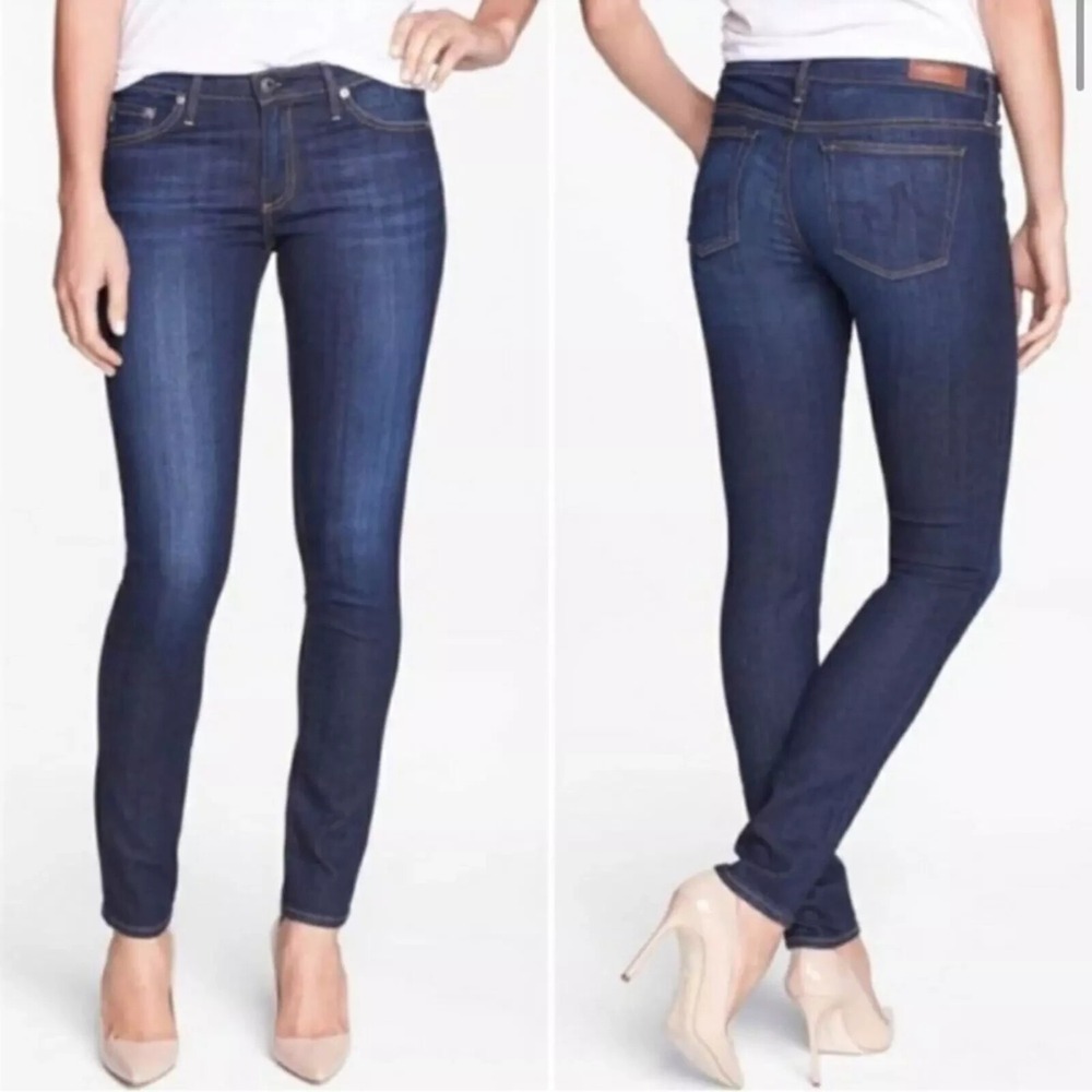 AG Adriano‎ Goldschmied The Stilt Cigarette Leg Jeans Womens 27R Minimalist Slim